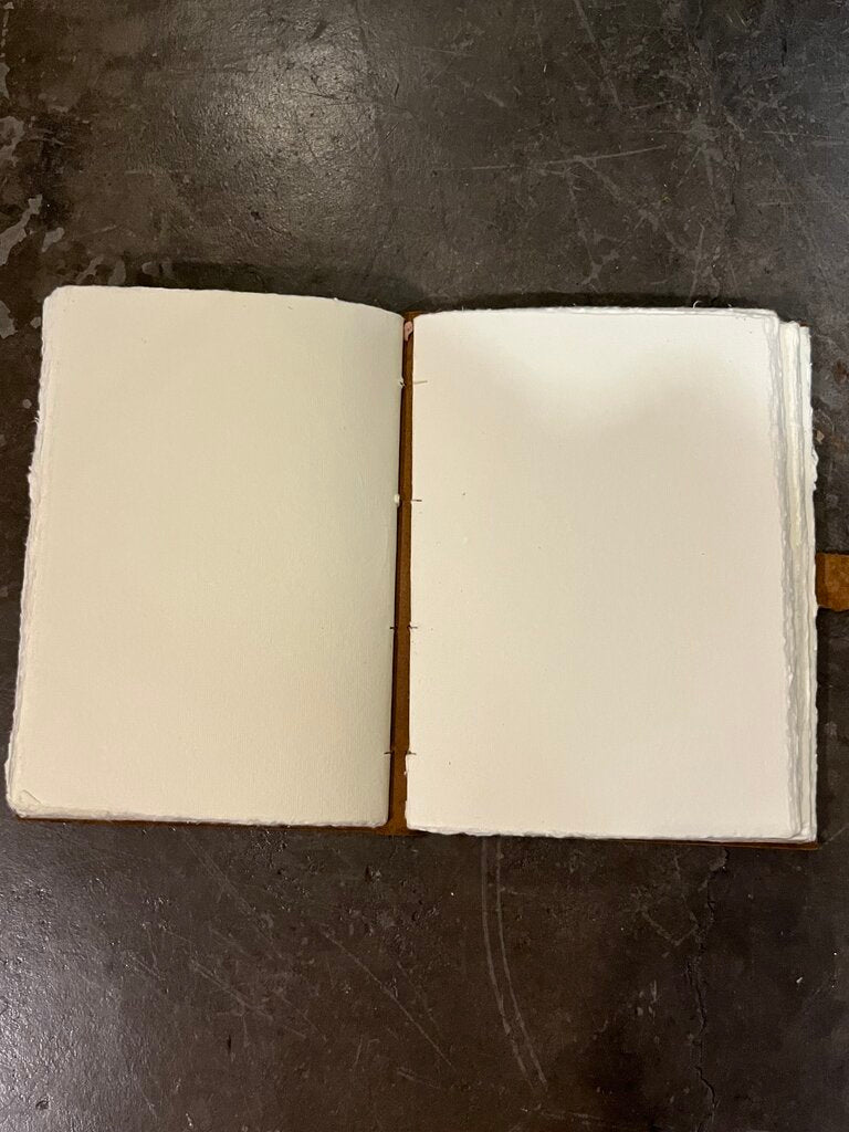 Oiled Chocolate Brown Leather Journal