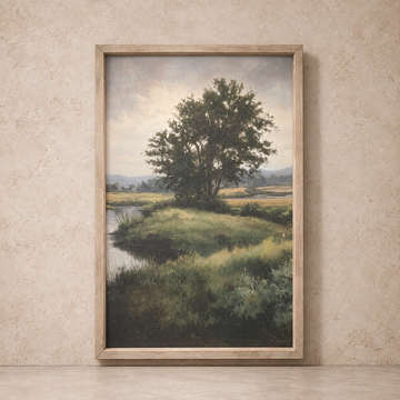 Creekside Framed Canvas Ar