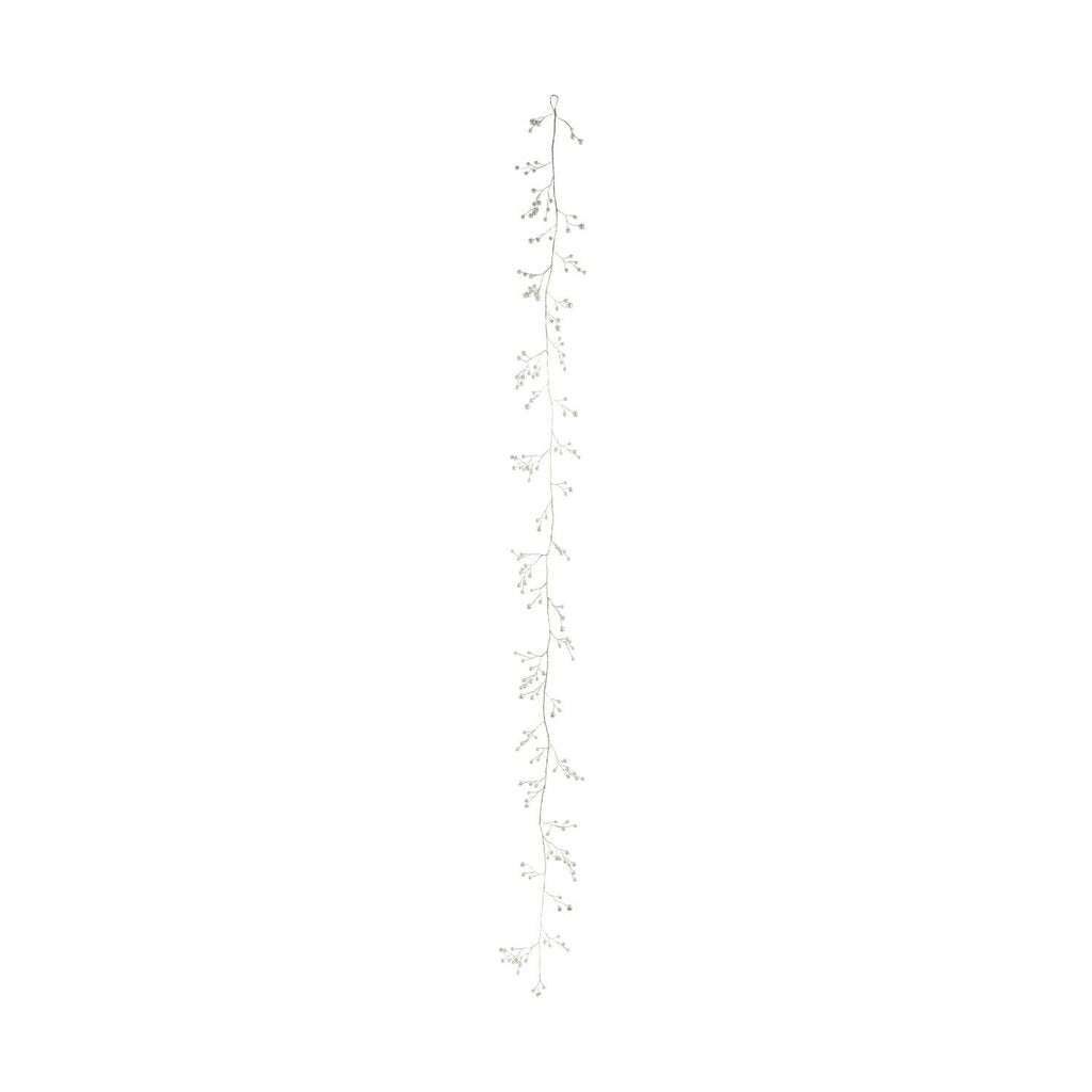 Metal Wire Faux Pearl Garland
