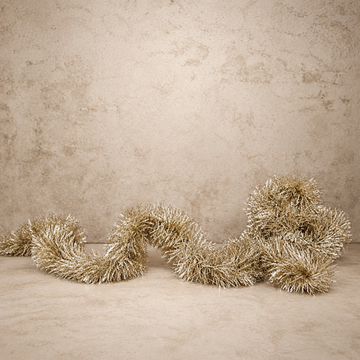 Gold + Sliver Tinsel Garland