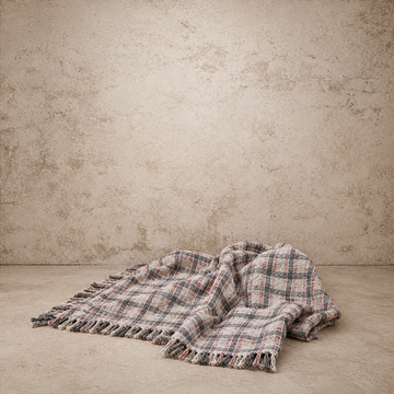 Hand Woven Wool Throw