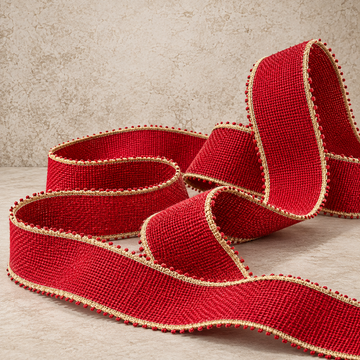 Red Jute Ribbon