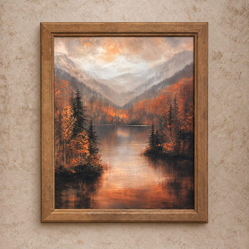 Beautiful Reclaimed Wood Frame Art