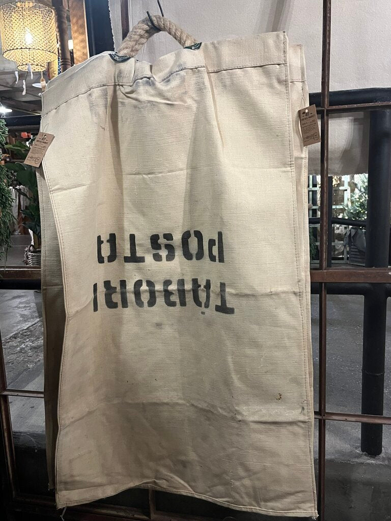 Authentic European Canvas Post Bag