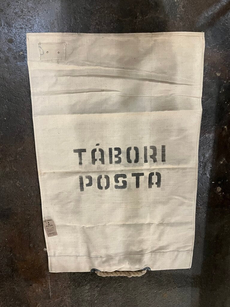 Authentic European Canvas Post Bag