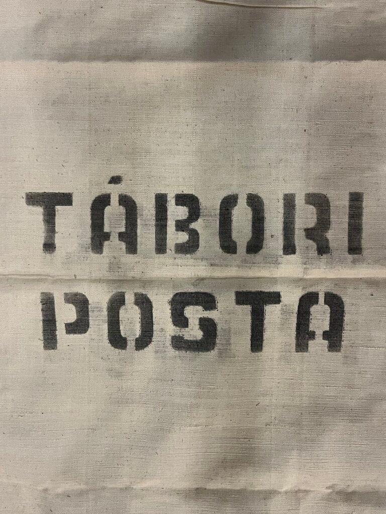 Authentic European Canvas Post Bag