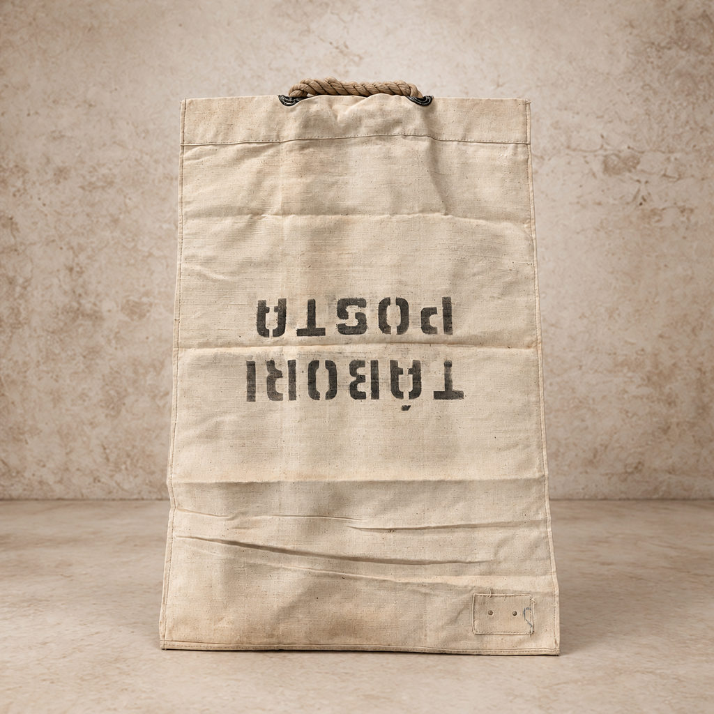 Authentic European Canvas Post Bag