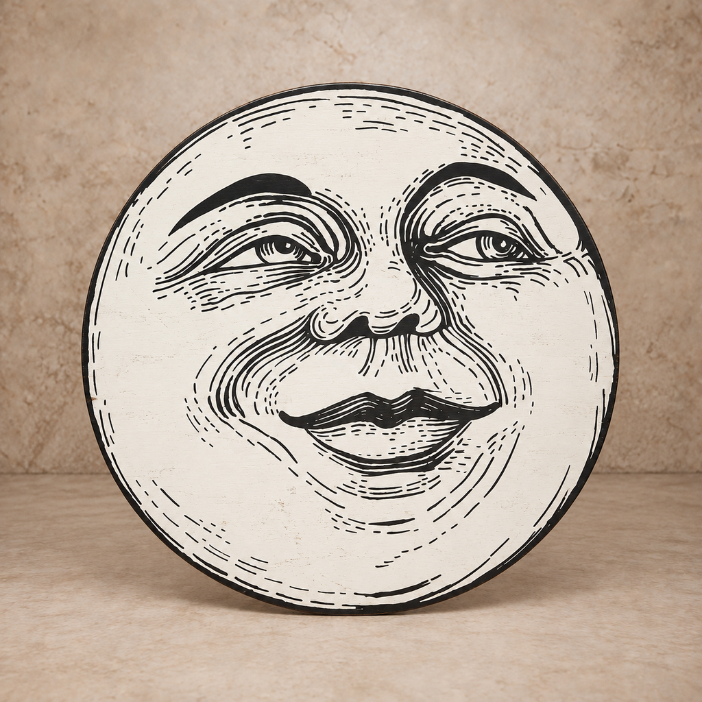 Man In The Moon Wall Decor