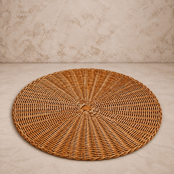 Faux Rattan Weave Placemat