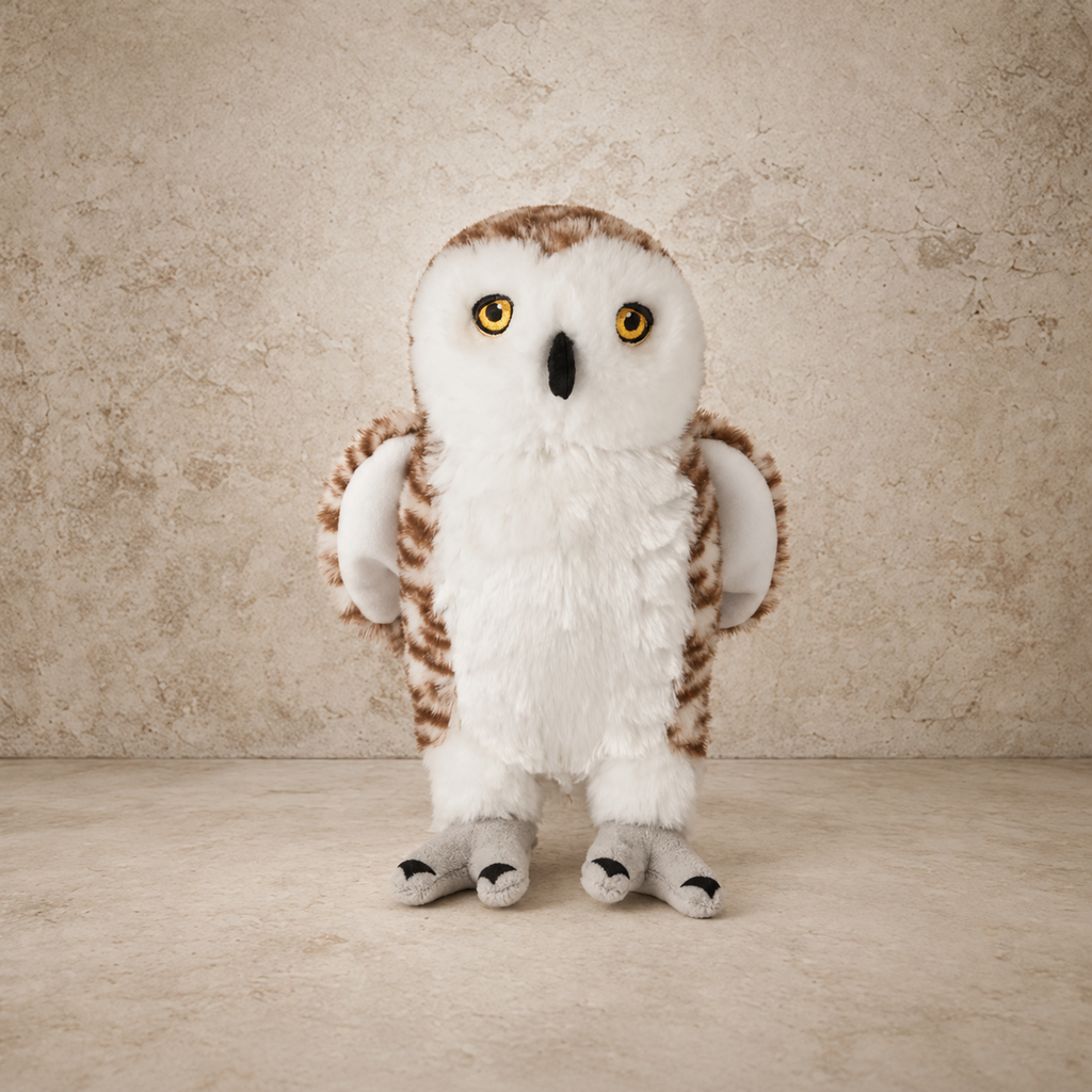 Snowball The Snowy Owl Stuffy