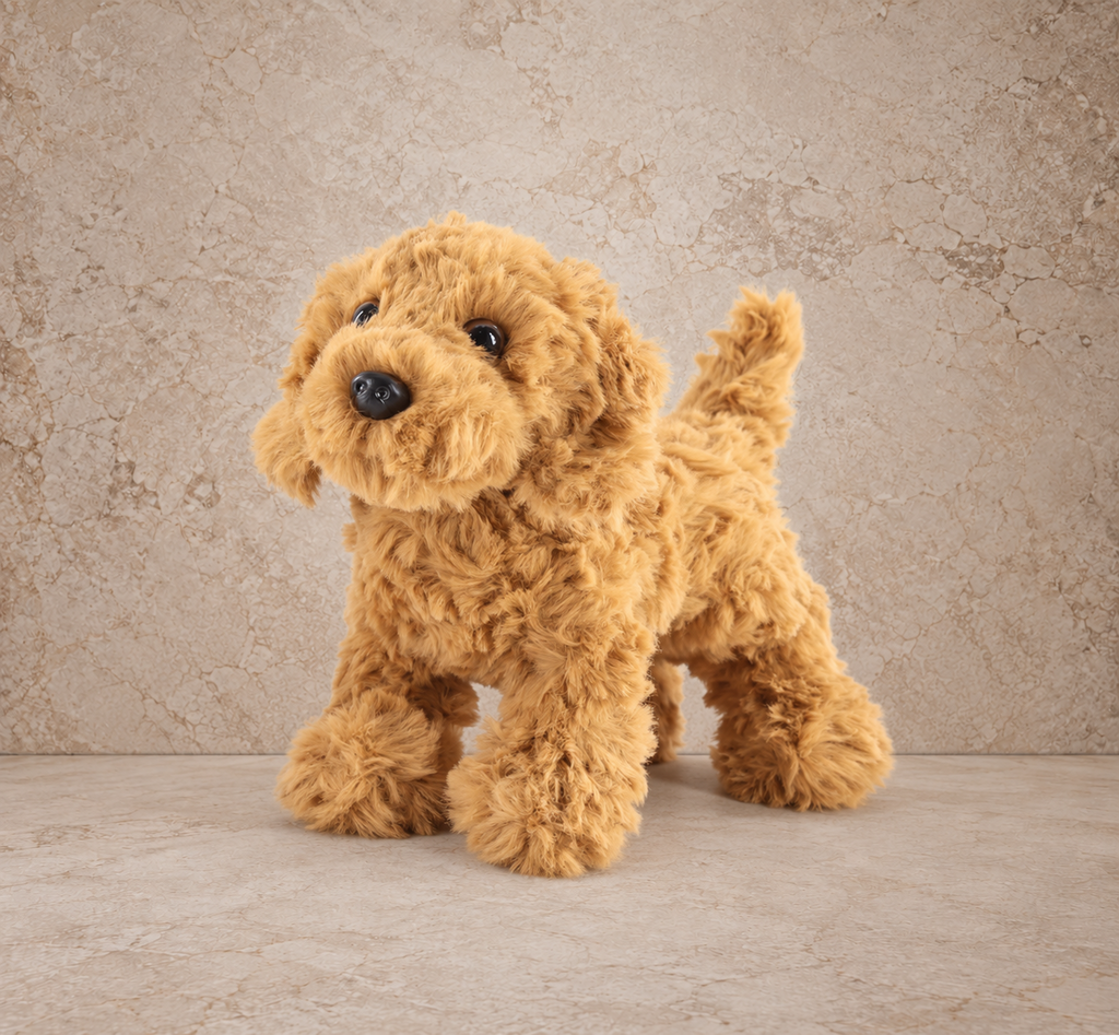Leo The Golden Labradoodle Stuffy