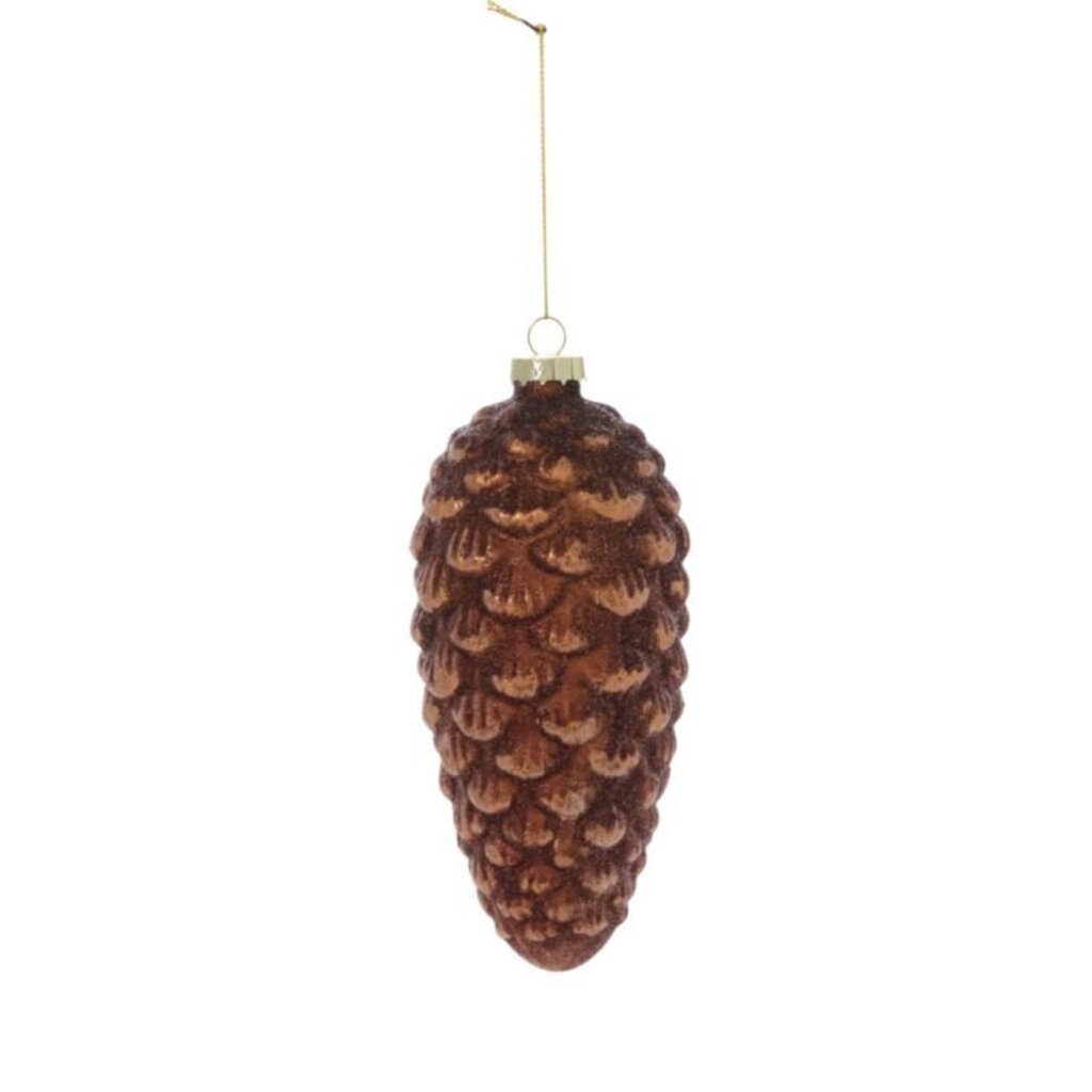 Frosted Pinecone Ornament