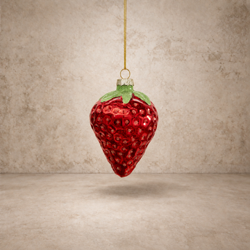 Juicy Strawberry Ornament