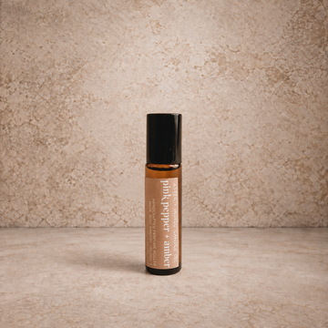 Pink Pepper + Amber Perfume Oil Roller