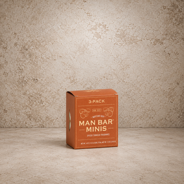 Spiced Tobacco Man Bar Mini Set Of 3