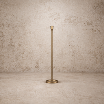 Skinny Gold Taper Candlestick