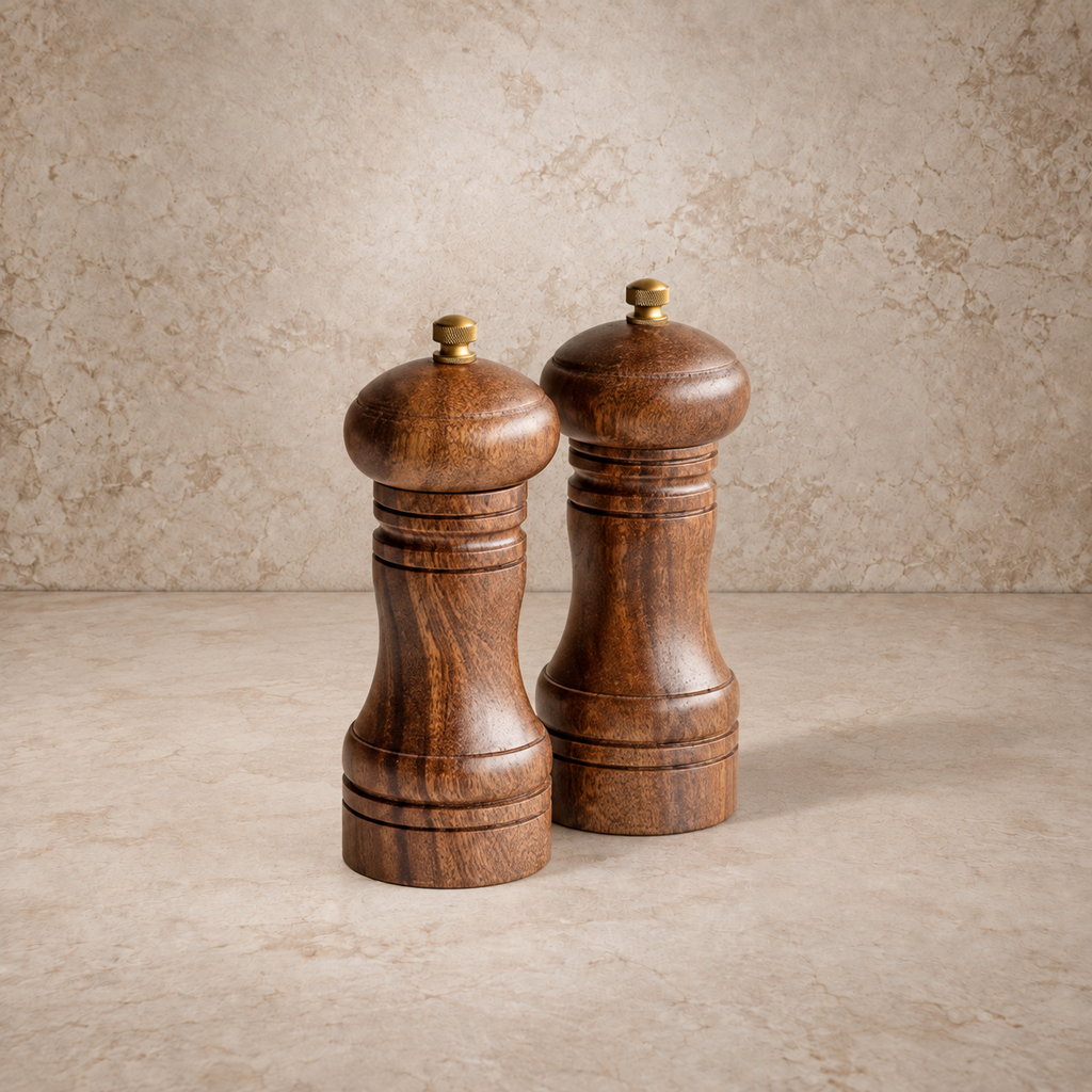 Walnut Salt + Pepper Shaker