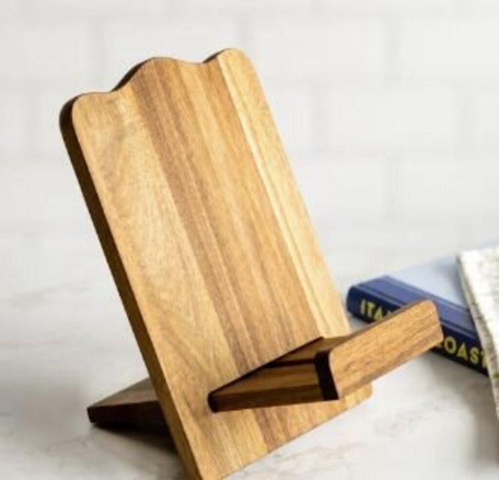 Acacia Wood Cookbook Stand