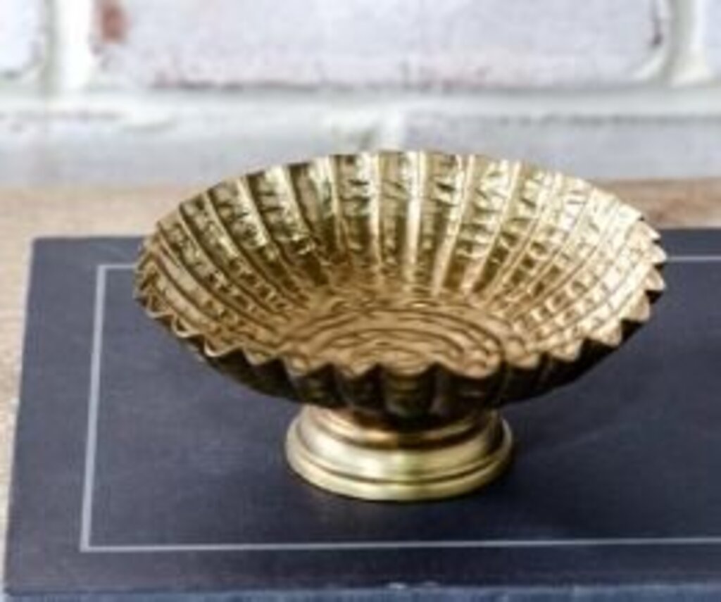 Gorgeous Brass Antique Dish