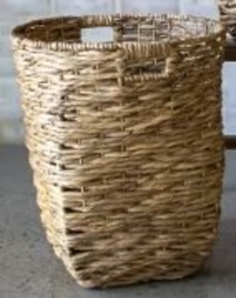 Tall Water Hyacinth Basket