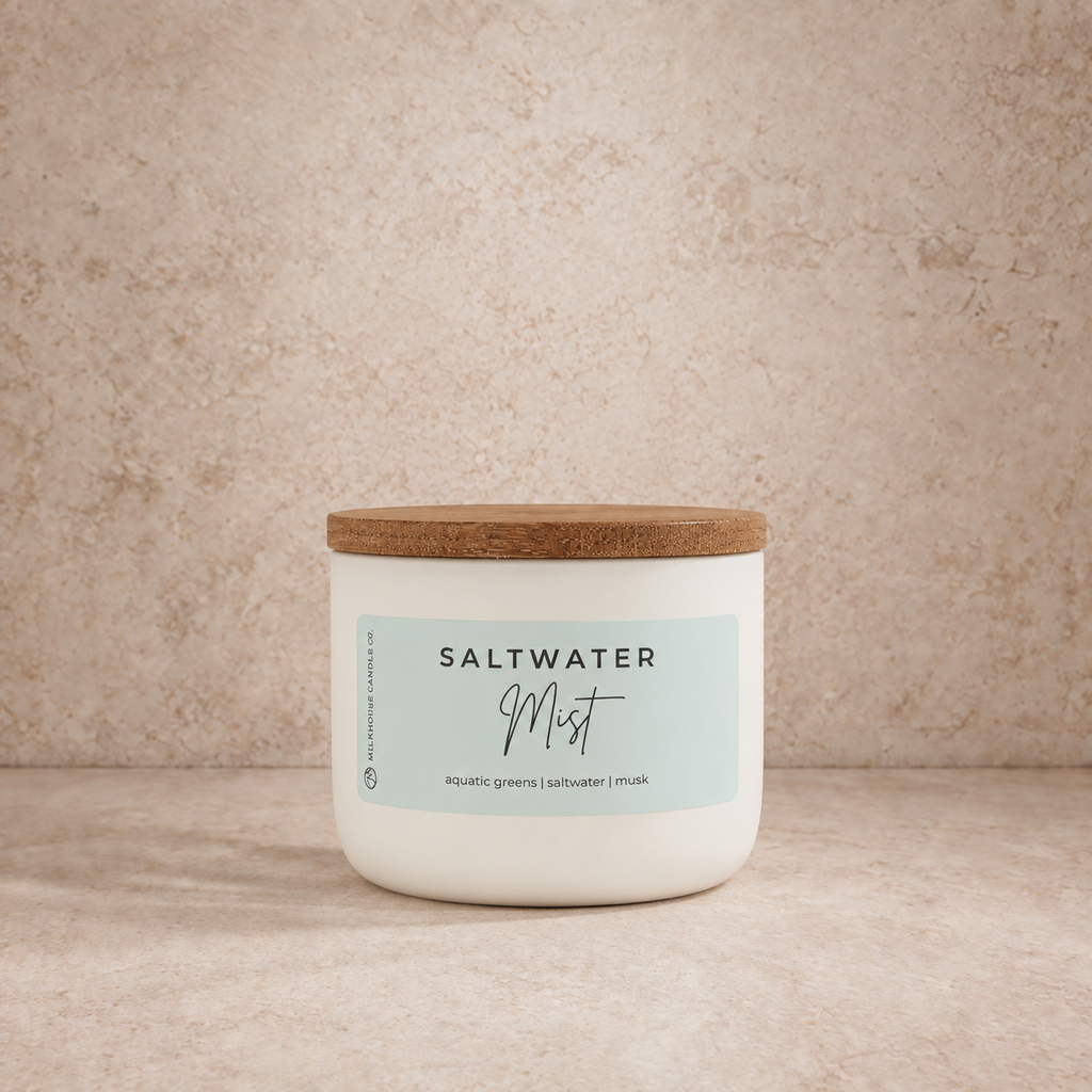 Saltwater Mist Soy Wax Candle- 10oz