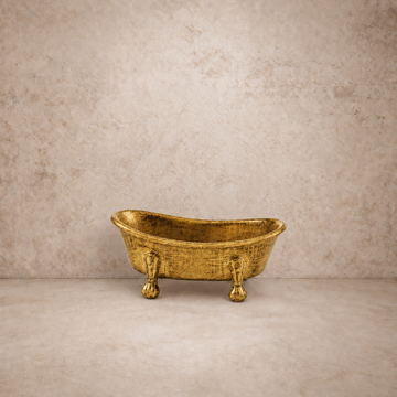 Antique Gold Bathtub Soap Dish