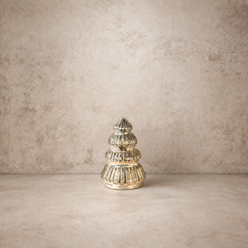 Gold Glass Deco Tree
