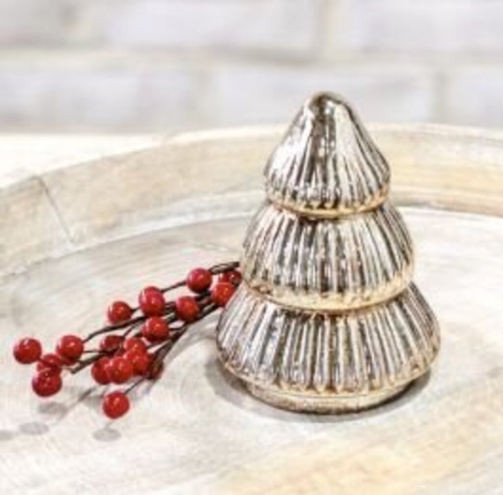 Gold Glass Deco Tree