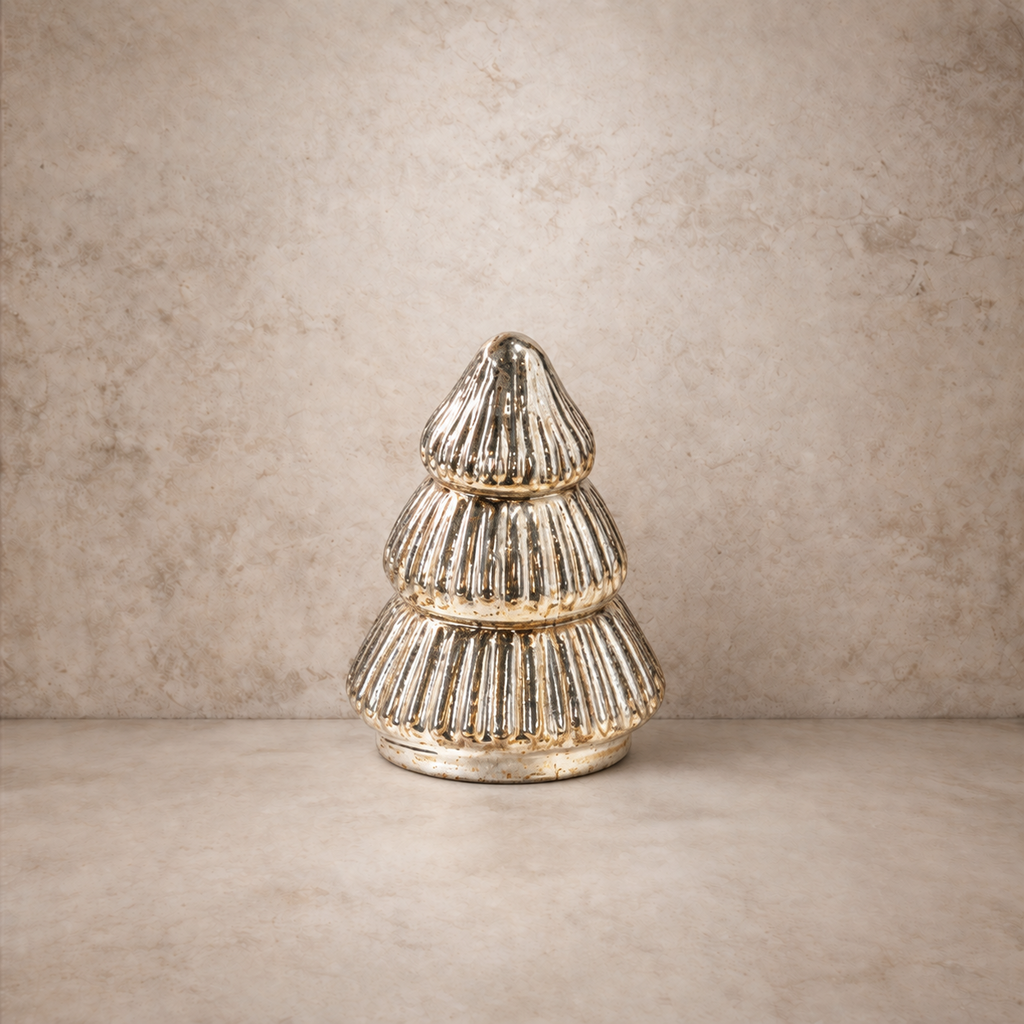 Gold Glass Deco Tree