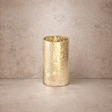 Gold Foil Vase- 7.5"