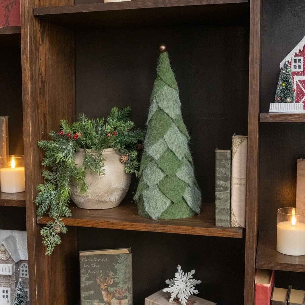 Green Felt Tree