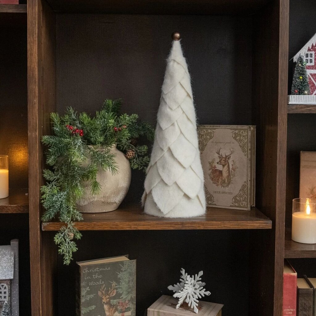Cream Felt Tree