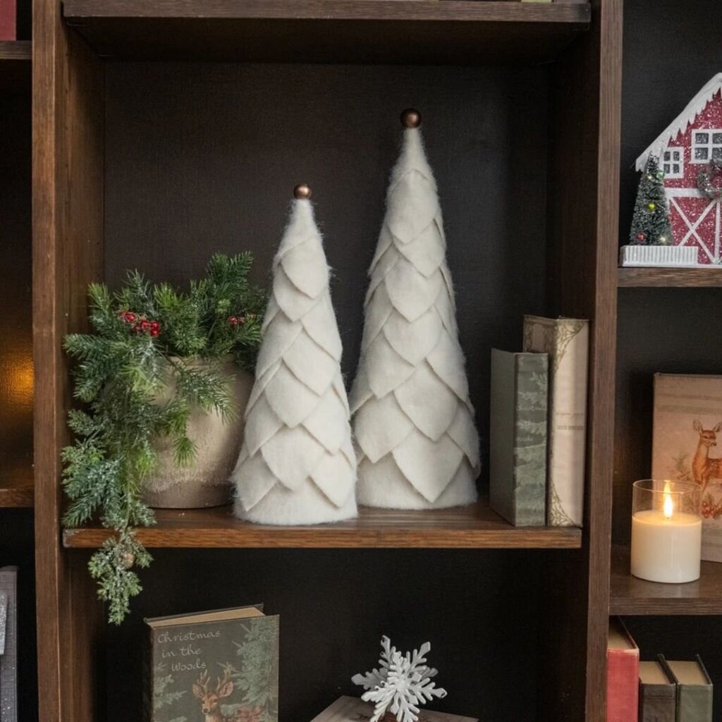 Cream Felt Tree