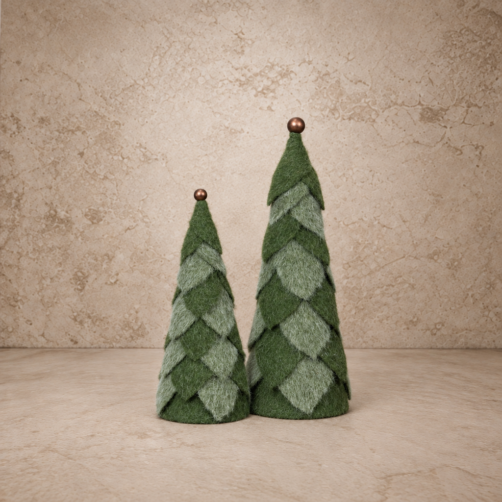 Green Felt Tree