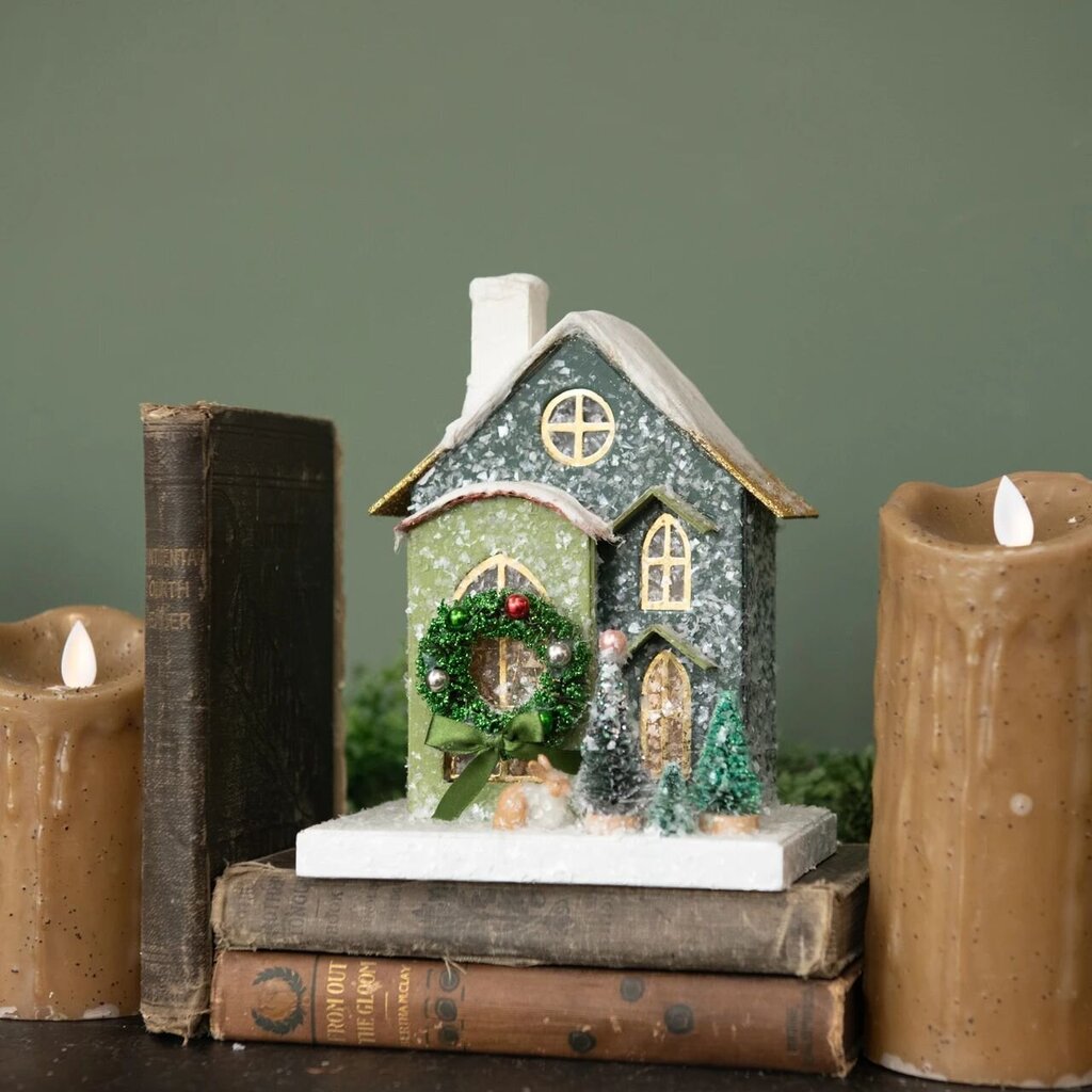 Snowy Green House