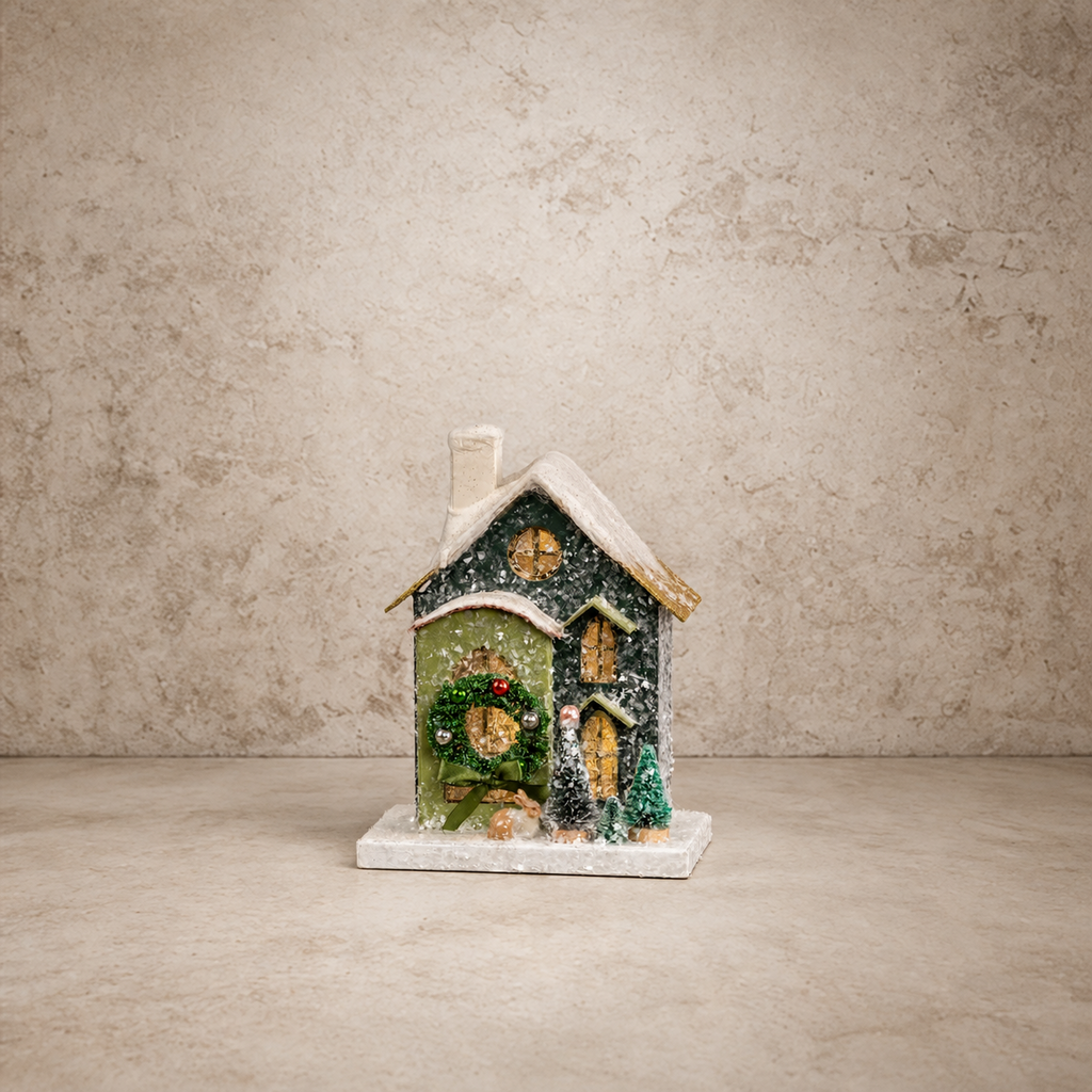 Snowy Green House