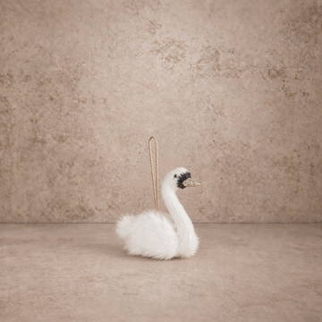 Sitting Swan Ornament