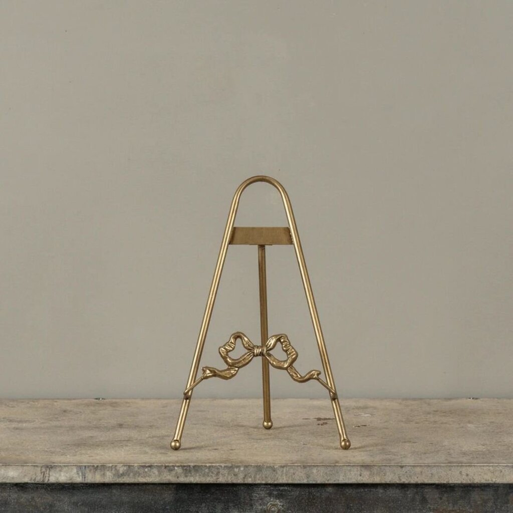 Gold Bow Mini Easel