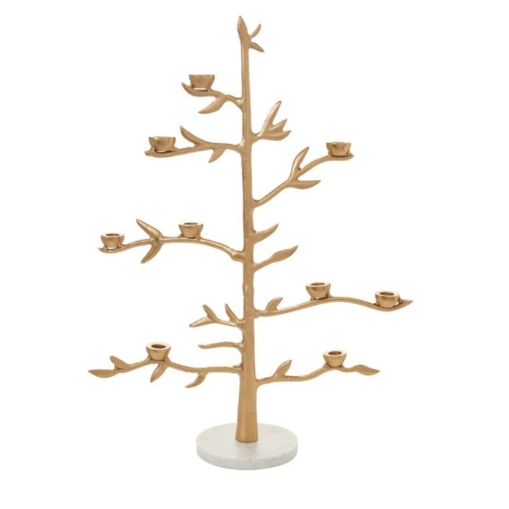 Beautiful Gold Candelabra Tree