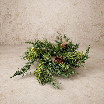 Telluride Spruce Candle Ring - 2"