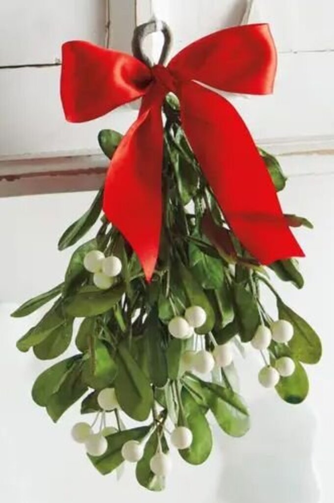 9.5" Hanging Mistletoe