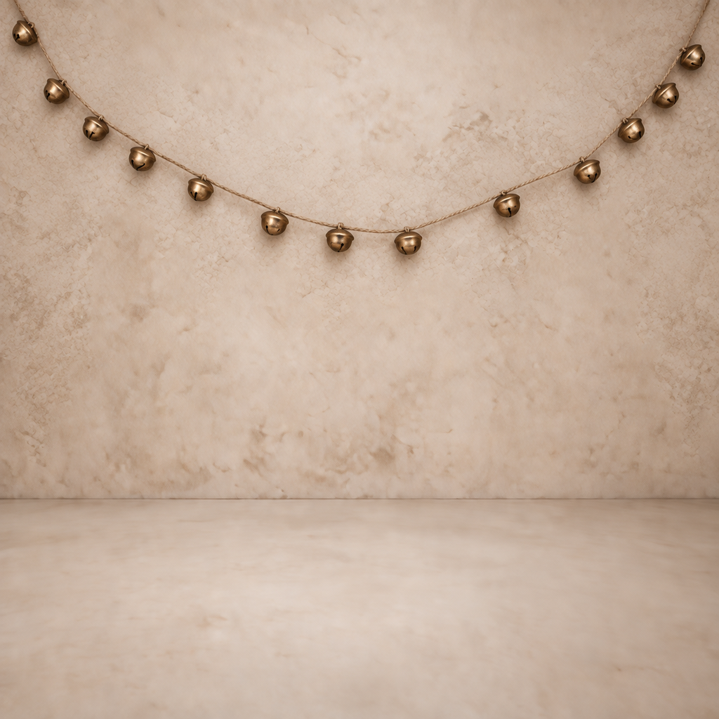 6' Small Gold Song Garland