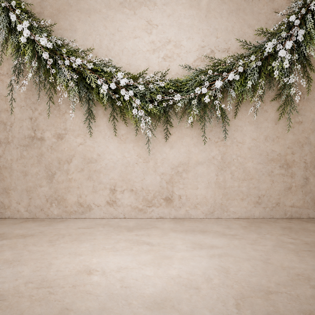 6' Prismatic Green Garland