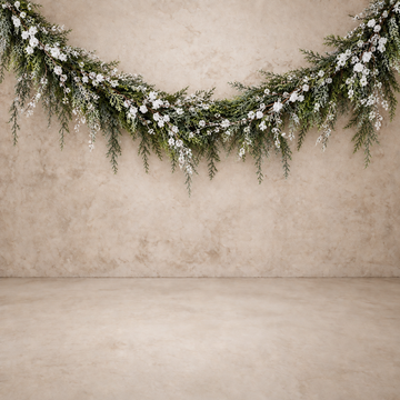 6' Prismatic Green Garland