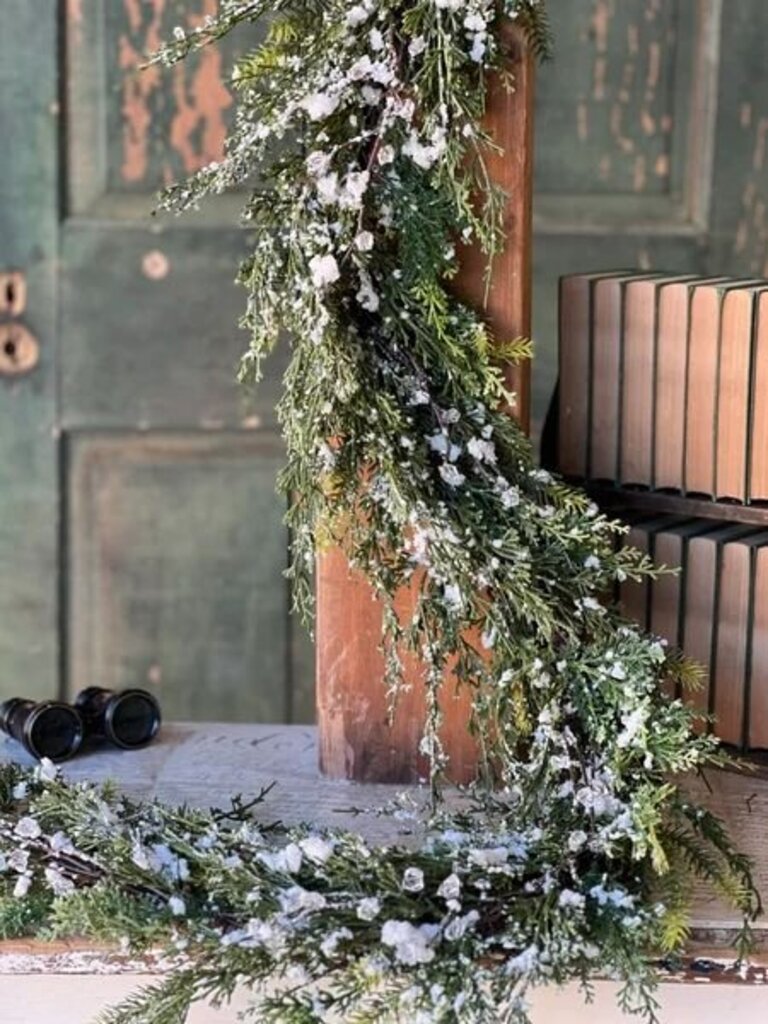 6' Prismatic Green Garland