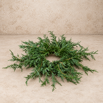 14" Emerald Falls Candle Ring
