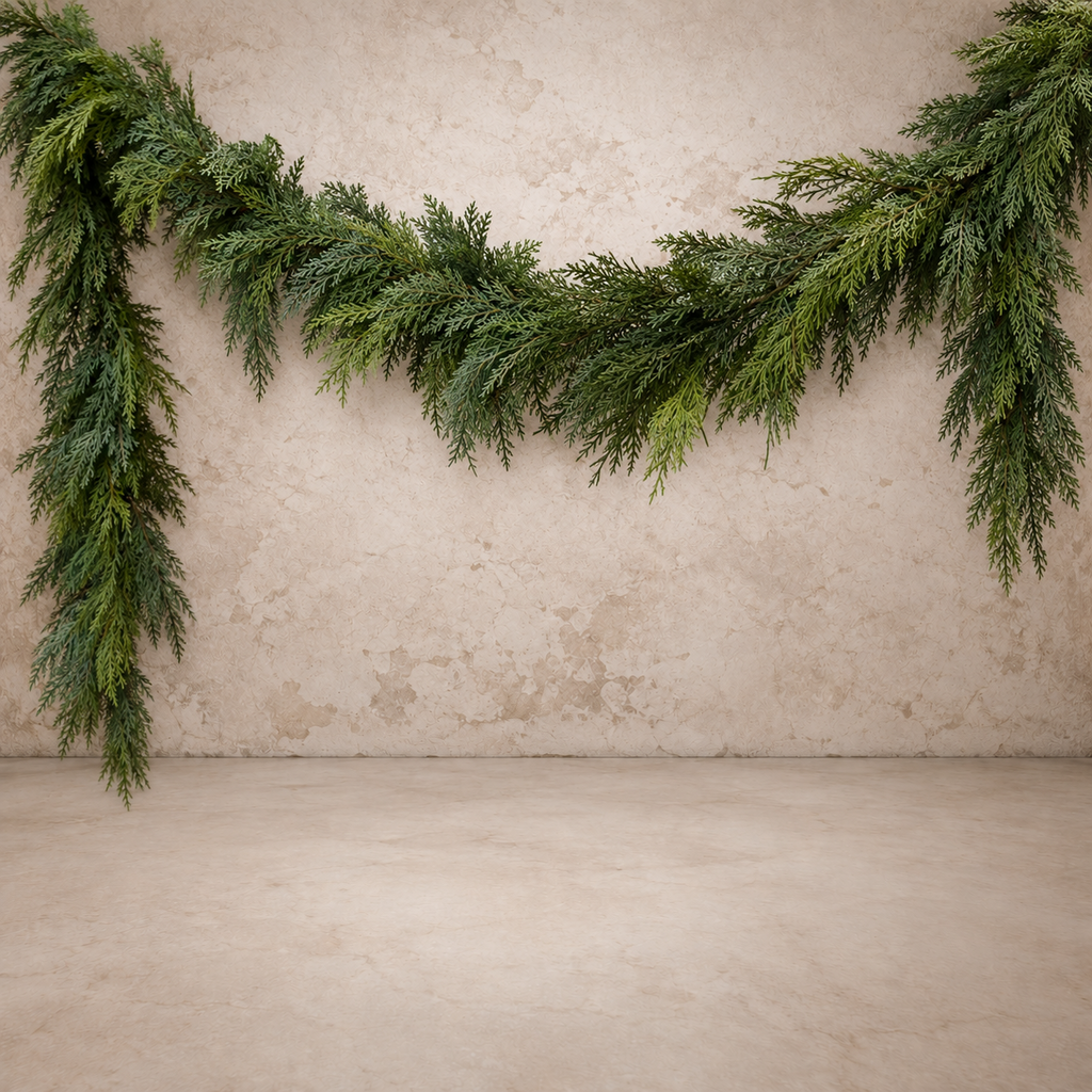 9' Stillwood Greens Garland