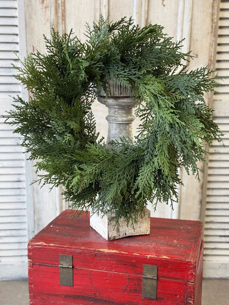 22" Stillwood Greens Wreath
