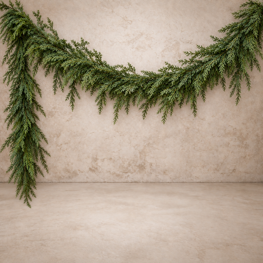 9' Greenwood Valley Garland