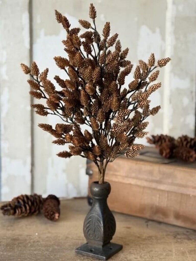 19" Plethora Pinecones Bush